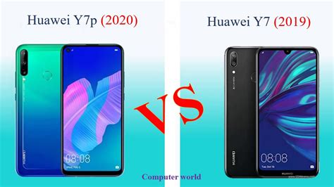 Huawei P20 vs Huawei Y7 Karşılaştırma